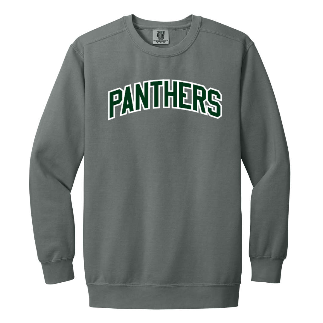 Panthers Applique Crewneck by Comfort Colors