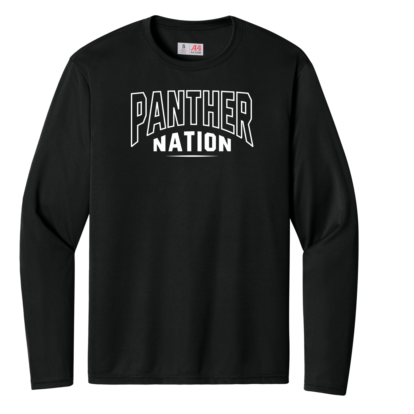PANTHER NATION - Long Sleeve Performance T-Shirt