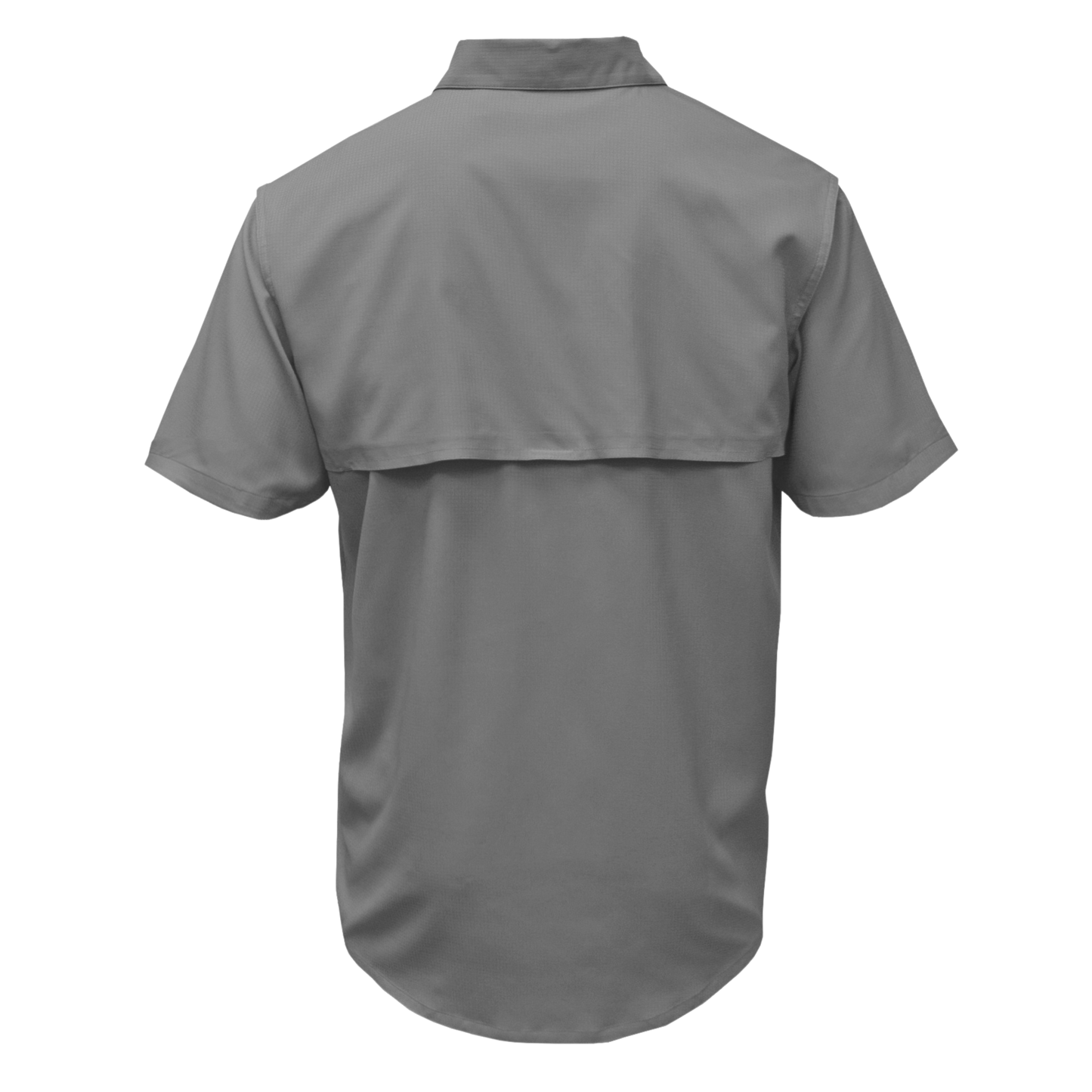 Men's Short Sleeve Fishing Shirt with Soccer Shield