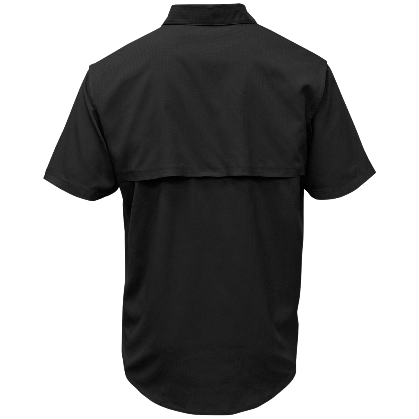Men's Short Sleeve Fishing Shirt with Soccer Shield
