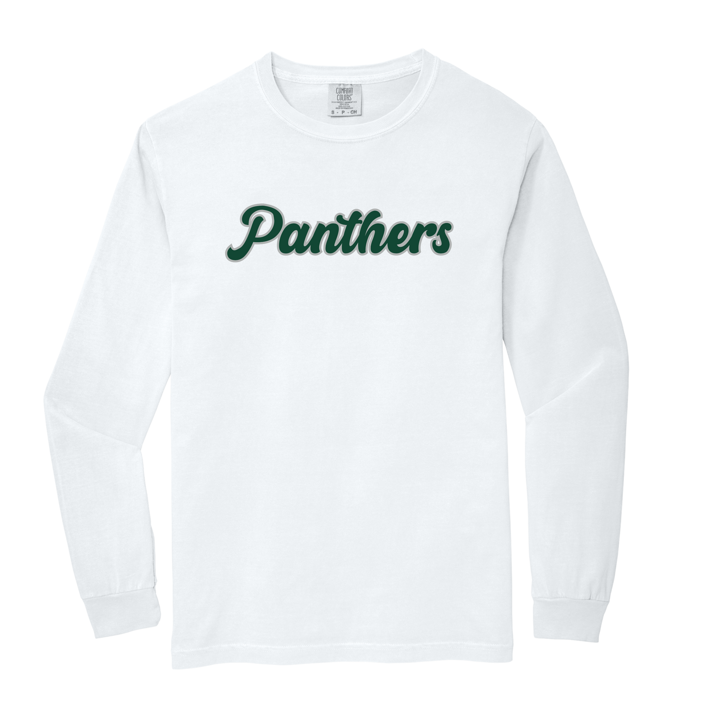 Comfort Colors Long Sleeve Panthers Shirt