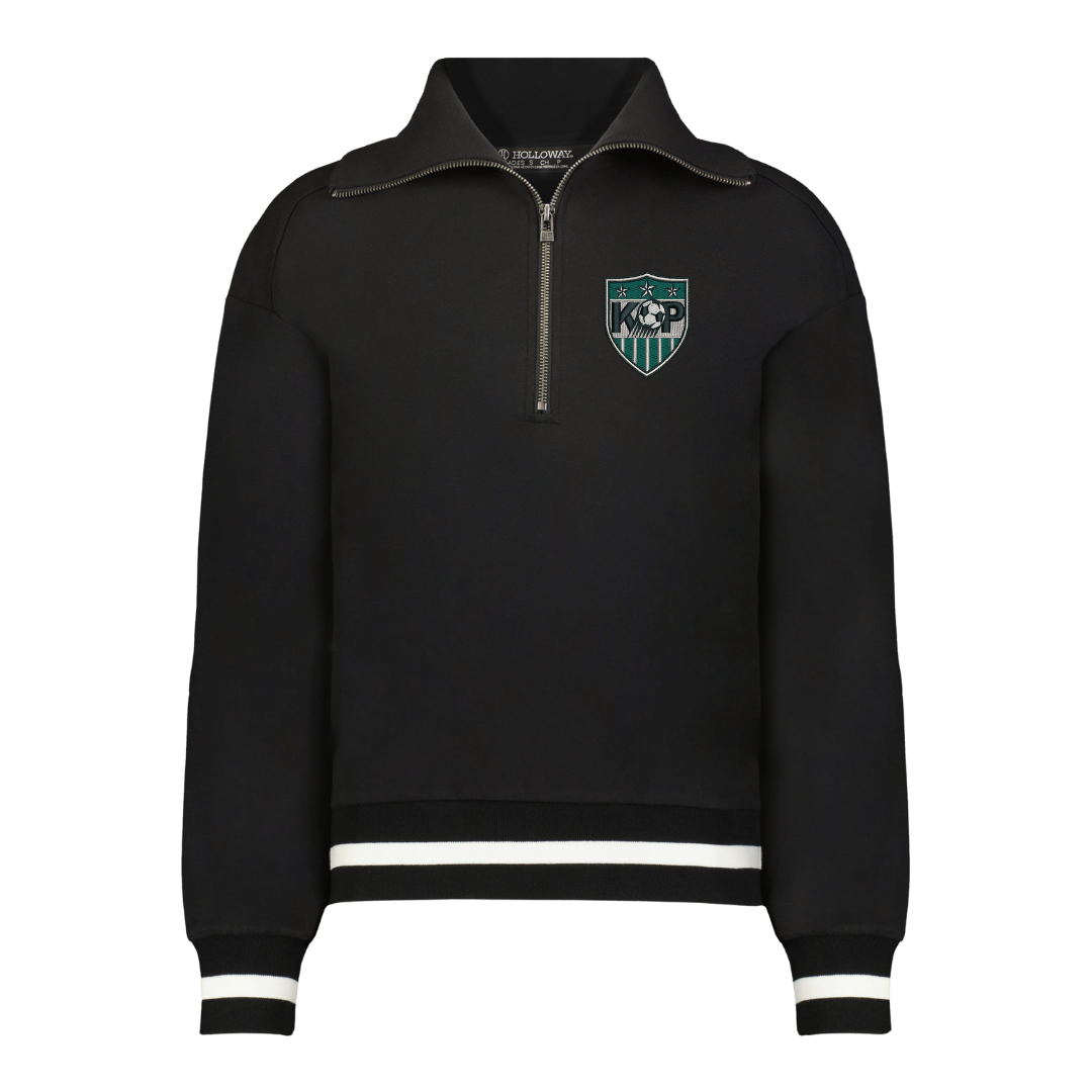 Ladies Heritage Prep Pullover with Embroidered Soccer Logo