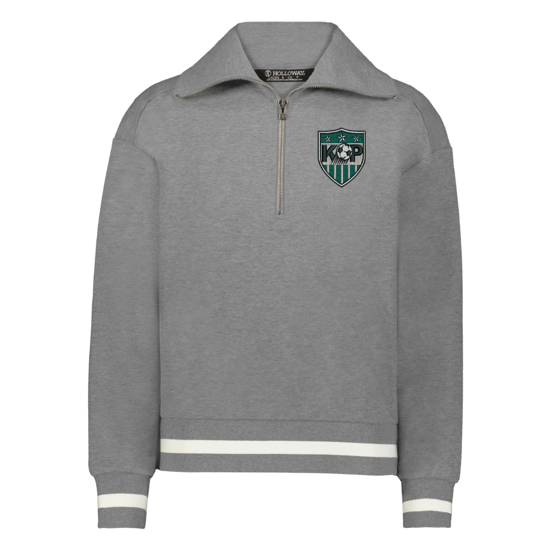 Ladies Heritage Prep Pullover with Embroidered Soccer Logo
