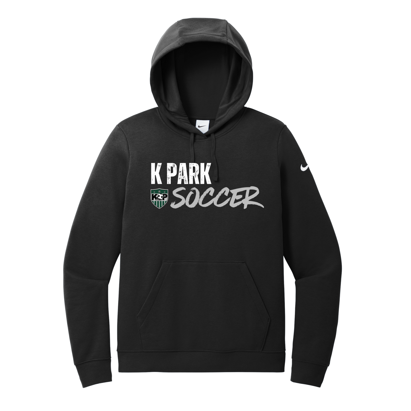 Nike Women's Club Fleece Sleeve Swoosh Pullover Hoodie