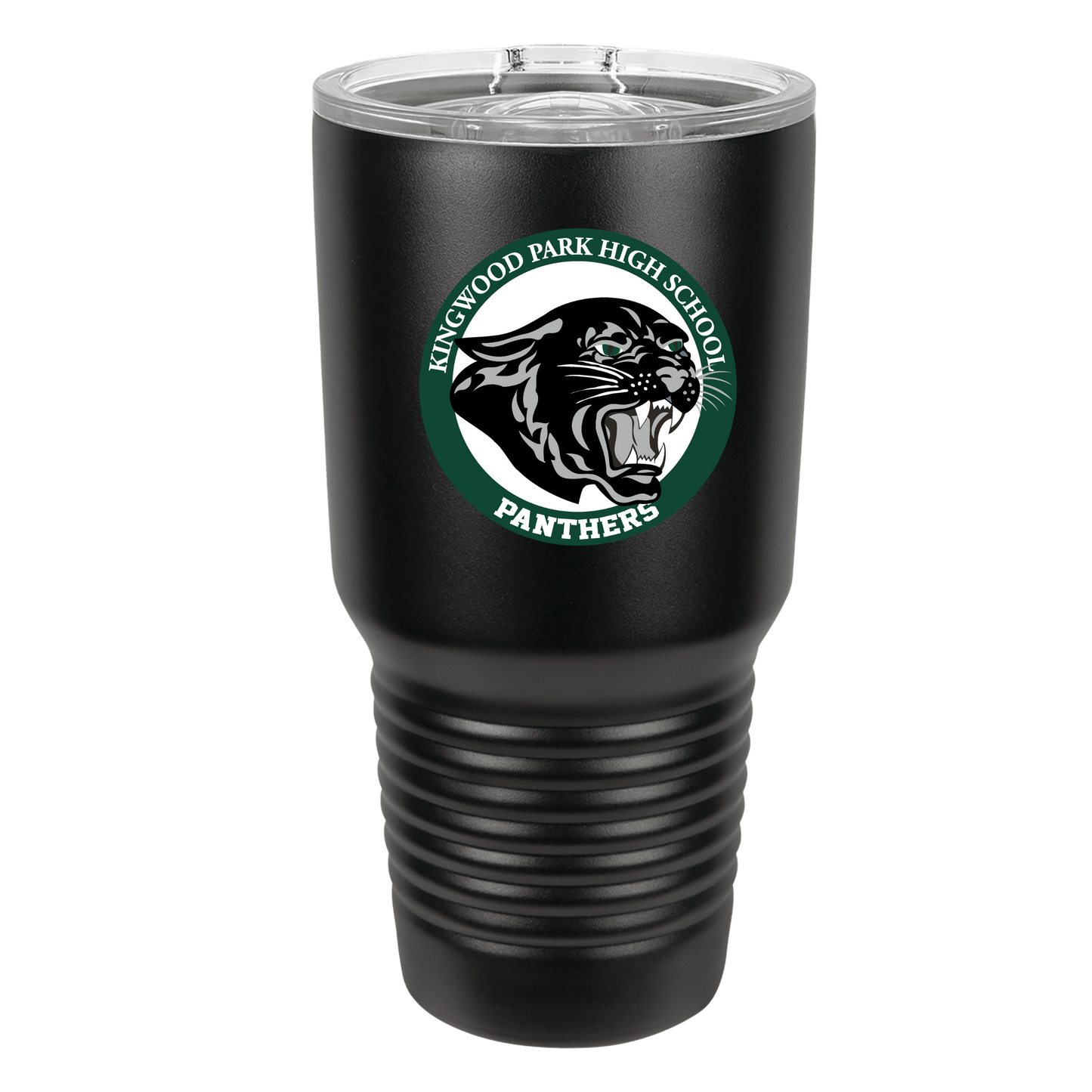 Polar Camel 30 oz. Stainless Steel Ringneck Tumbler with Slider Lid (Panther)