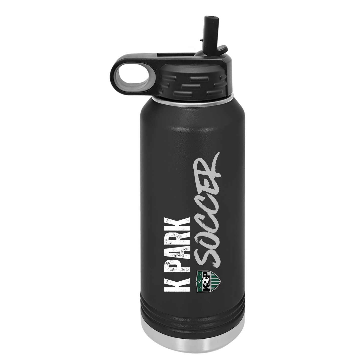 Polar Camel 40 oz. Black Water Bottle (Various Designs)