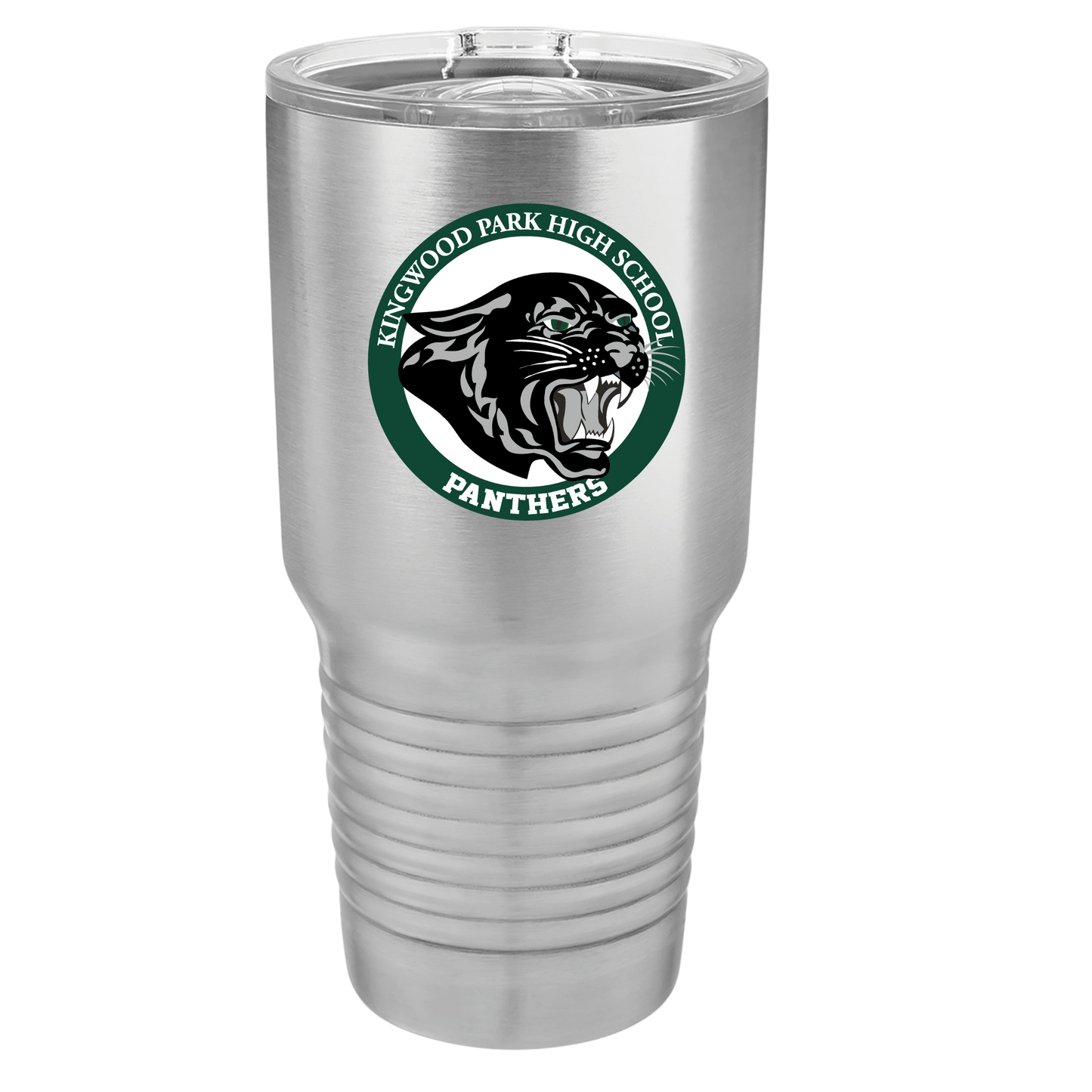 Polar Camel 30 oz. Stainless Steel Ringneck Tumbler with Slider Lid (Panther)