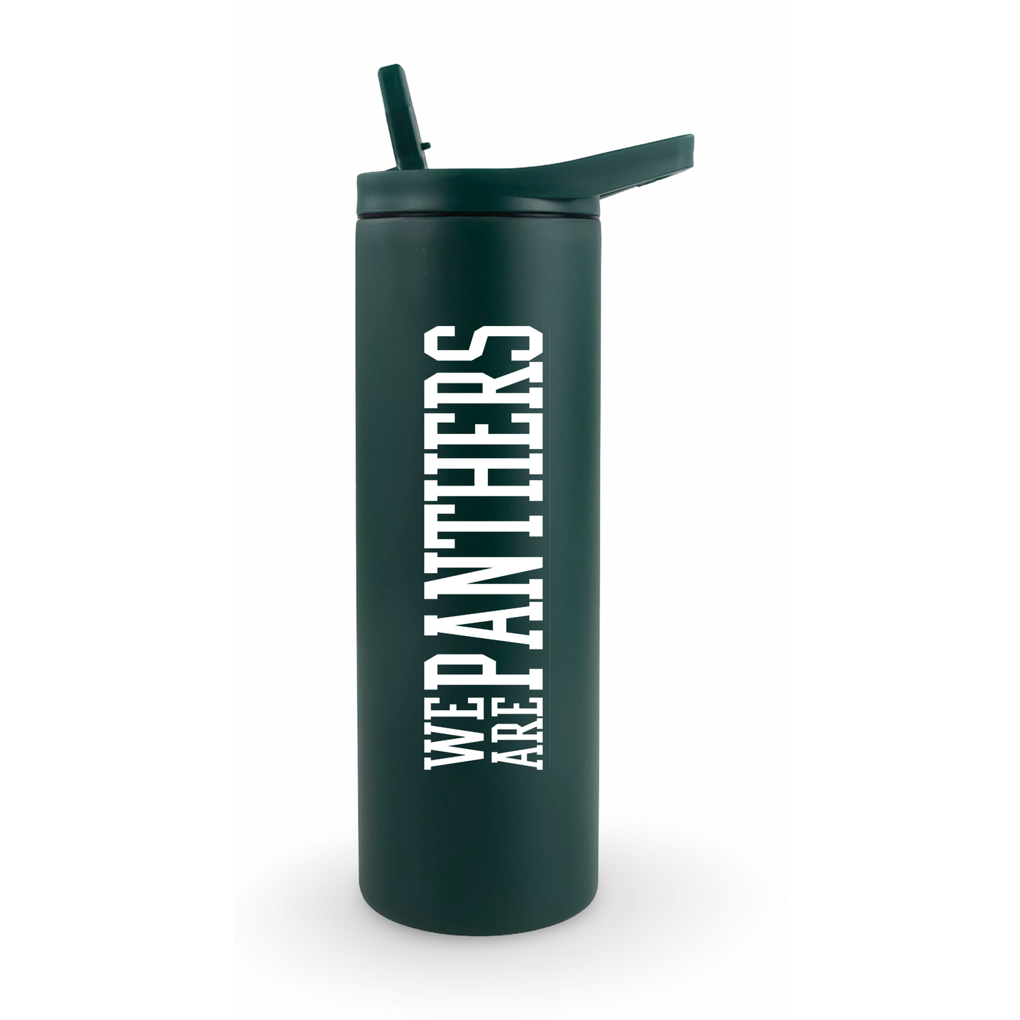 20oz Powder Coated Duo Skinny Tumbler in Forest Green (Various Designs)