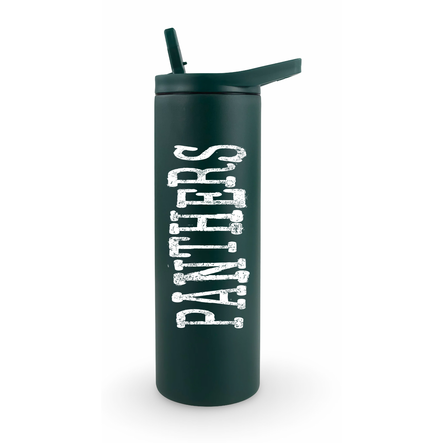 20oz Powder Coated Duo Skinny Tumbler in Forest Green (Various Designs)