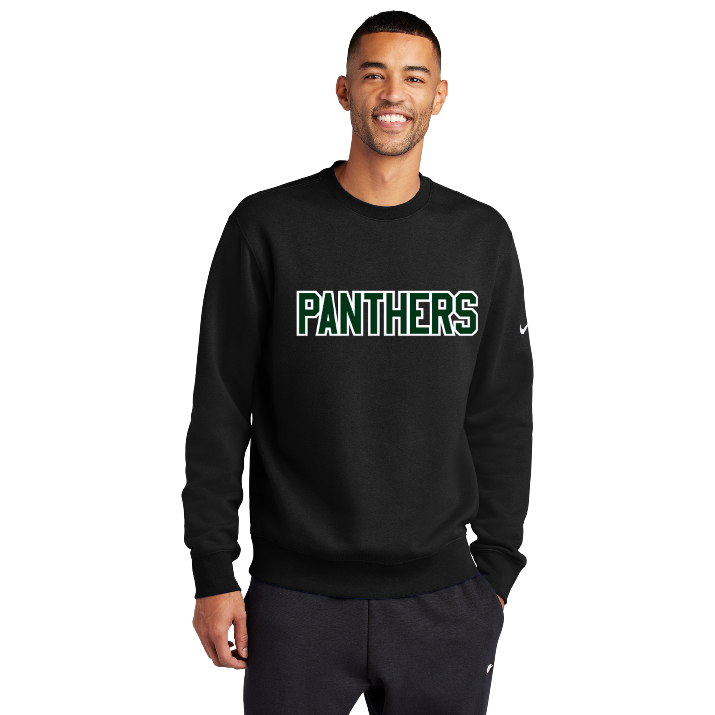 Nike Club Fleece Sleeve Swoosh Crewneck