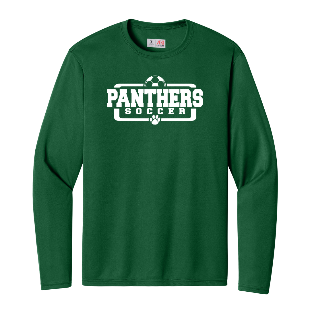 Panthers Soccer Cooling Performance Long Sleeve Tee