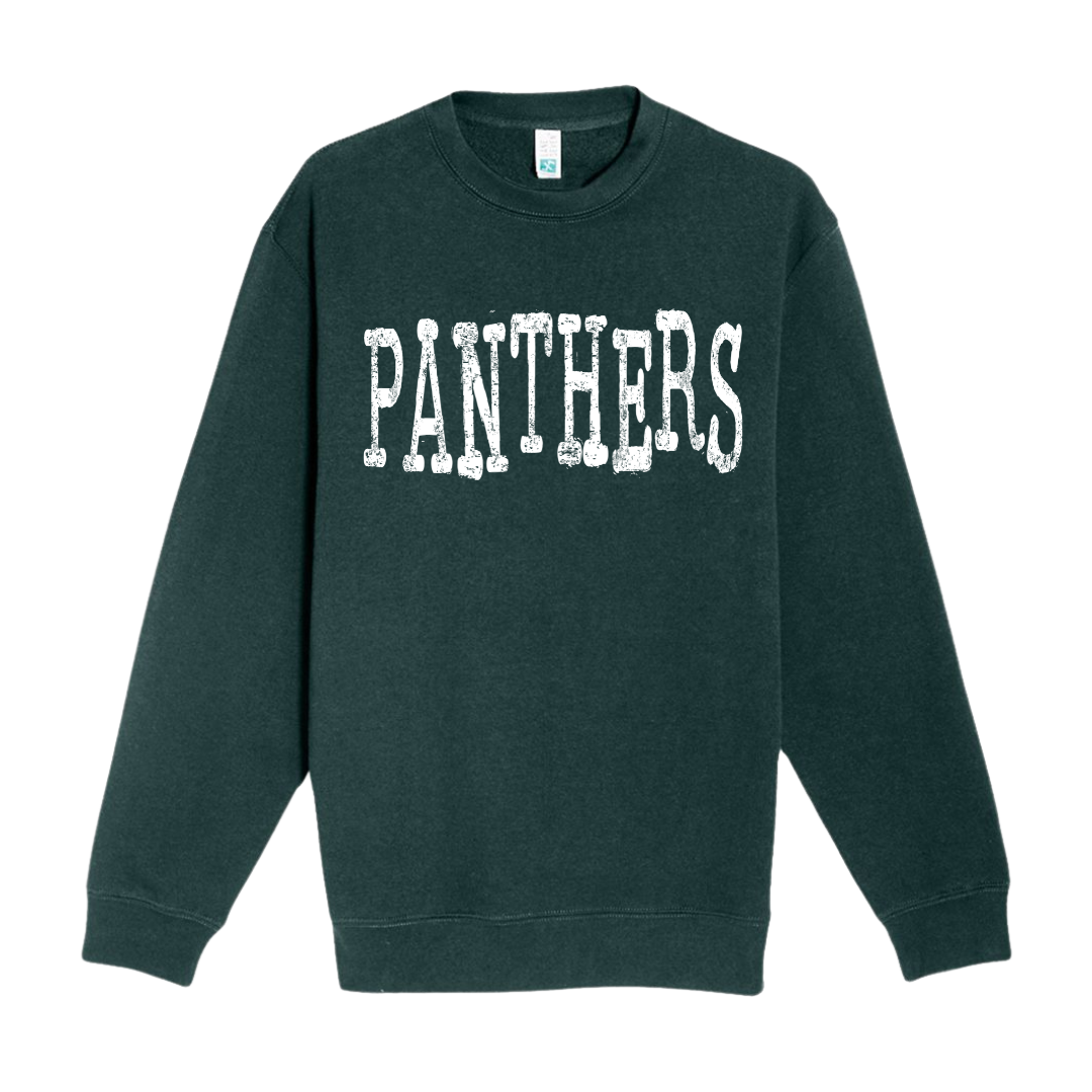 Distressed Panthers Lane Seven Premium Crewneck - Unisex
