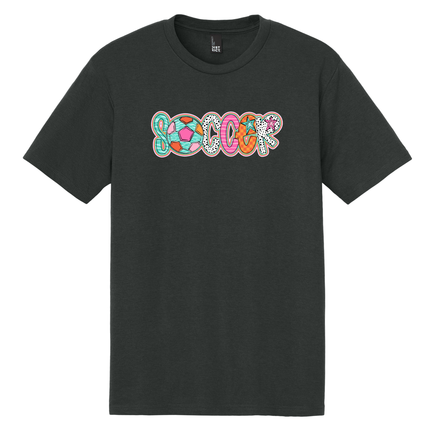 Girls Soccer Fun Triblend Tee