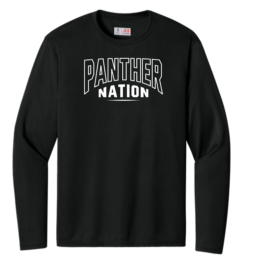 PANTHER NATION - Long Sleeve Performance T-Shirt