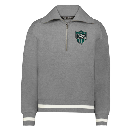 Ladies Heritage Prep Pullover with Embroidered Soccer Logo