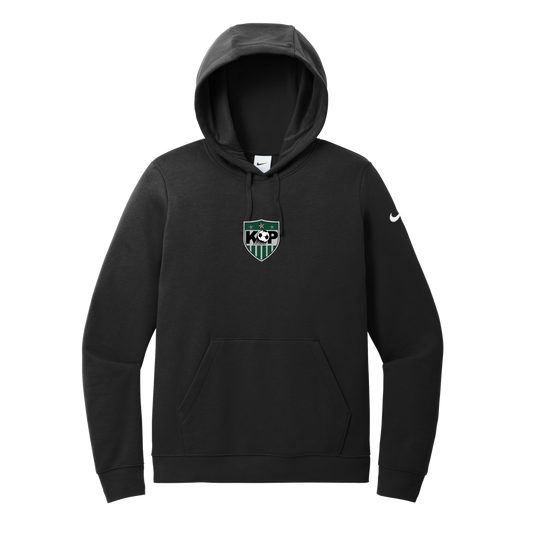 Nike Women's Club Fleece Sleeve Swoosh Pullover Hoodie - Soccer Shield