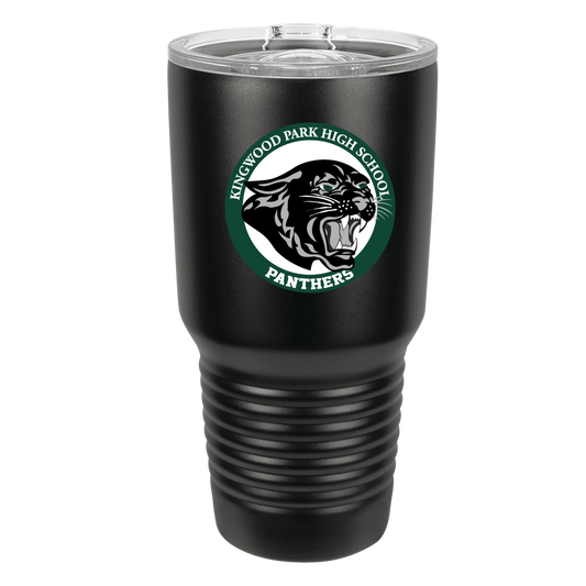 Polar Camel 30 oz. Stainless Steel Ringneck Tumbler with Slider Lid (Panther)