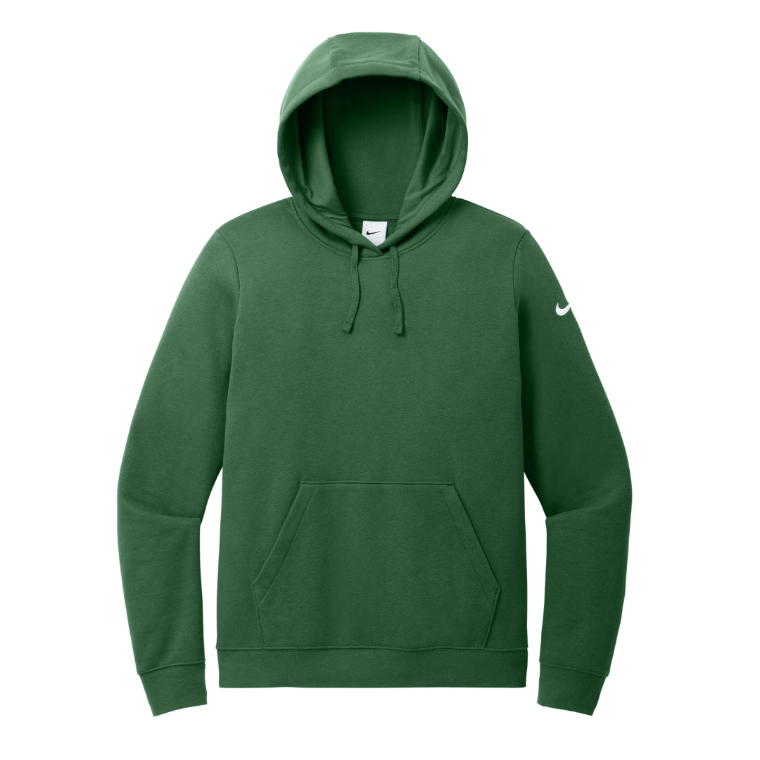 Nike Women's Club Fleece Sleeve Swoosh Pullover Hoodie