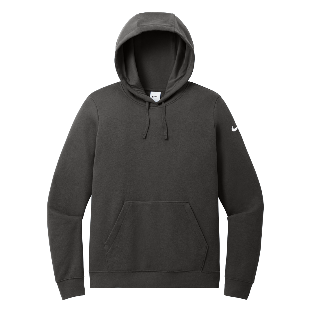 Nike Women's Club Fleece Sleeve Swoosh Pullover Hoodie