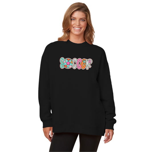 Enza Off Duty Boxy Crewneck - Soccer