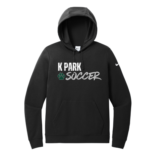 Paw Print K Park Soccer Nike Women's Club Fleece Sleeve Swoosh Pullover Hoodie