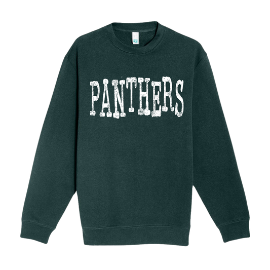 Distressed Panthers Lane Seven Premium Crewneck - Unisex