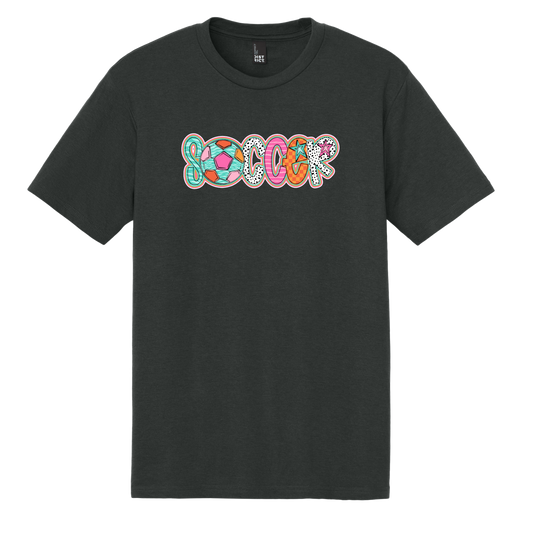 Girls Soccer Fun Triblend Tee